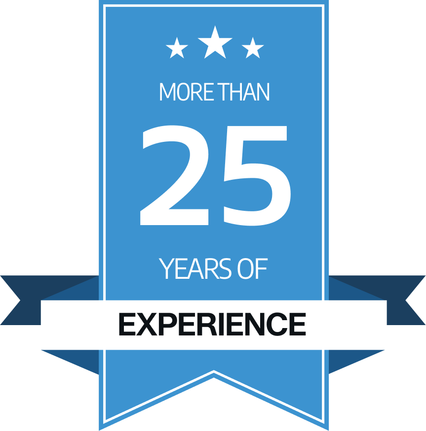 More than 28 years of experience